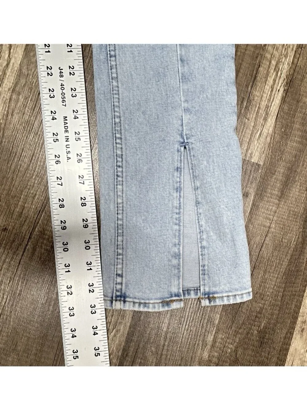 Abercrombie & Fitch Womens Jeans Sz 28/6L Long Tall Skinny High Rise Curve Love - Picture 10 of 10